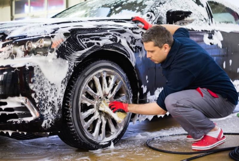 rửa xe oto
